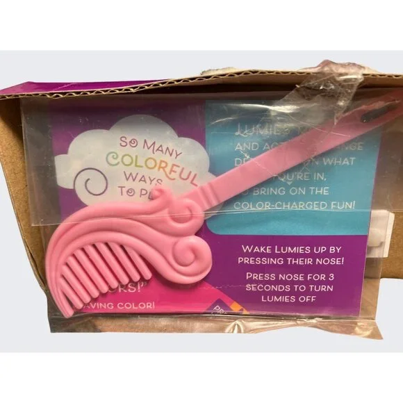 Pomsies Lumies Interactive Light-Up Interactive Pom Pom Pets Plush Toy - Picture 9 of 14